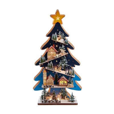 Деревянная ёлка 60 см - купить в Кукуевке