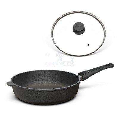 Сковорода Hochrand 20-28см с крышкой (опция) - купить в Кукуевке