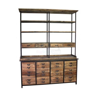 Книжный стеллаж лофт - купить в Кукуевке