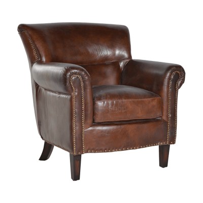 Кожаное кресло классическое - купить в Кукуевке