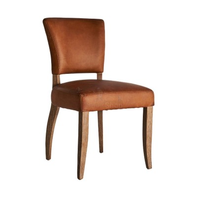 Обеденный стул с кожаной обивкой - купить в Кукуевке