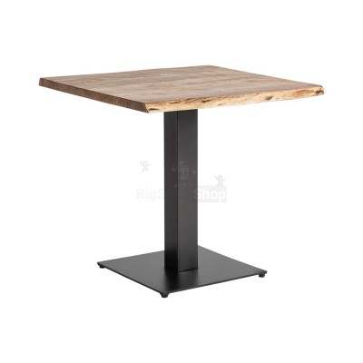 Бистро-стол с деревянной столешницей - купить в Кукуевке