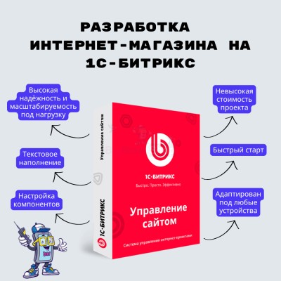 Разработка интернет-магазина на 1С-Битрикс - купить в Кукуевке